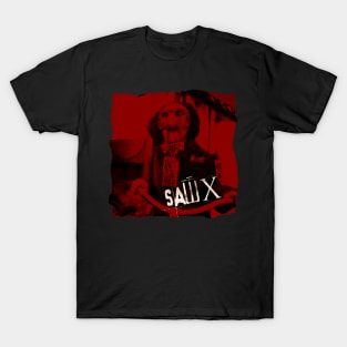 SAW X Tobin Bell as John Kramer movie graphic design poster T-Shirt